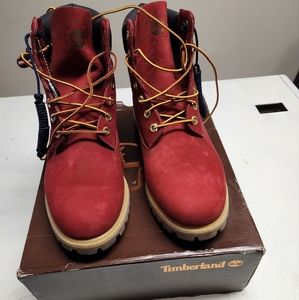 TIMBERLAND MEN'S 6" PREMIUM BOOT [TB0A1FNH] Red